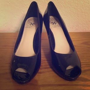 Sassy peep toe pumps